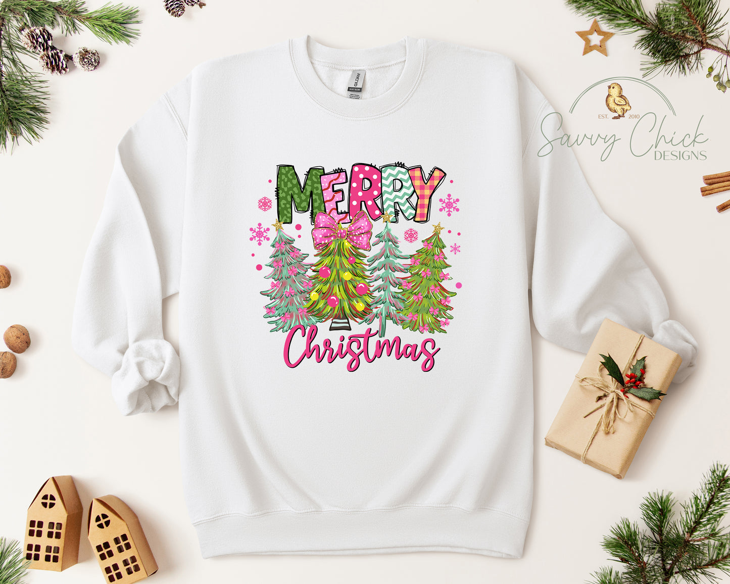 Merry "Preppy" Christmas Sweatshirt