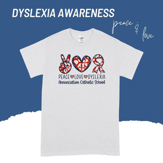 Dyslexia Awareness - Peace & Love