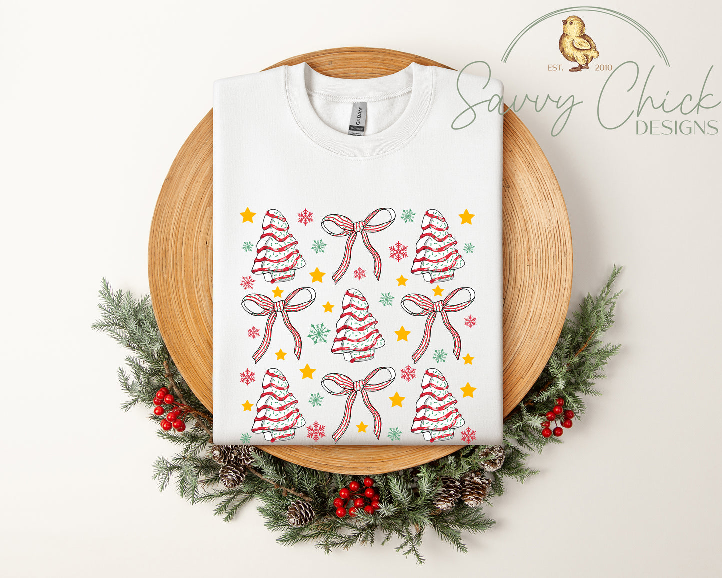 Christmas Tree Cake Sweatshirt