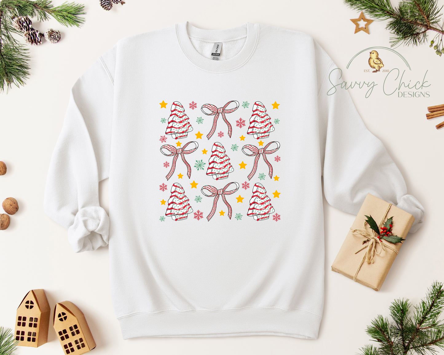 Christmas Tree Cake Sweatshirt