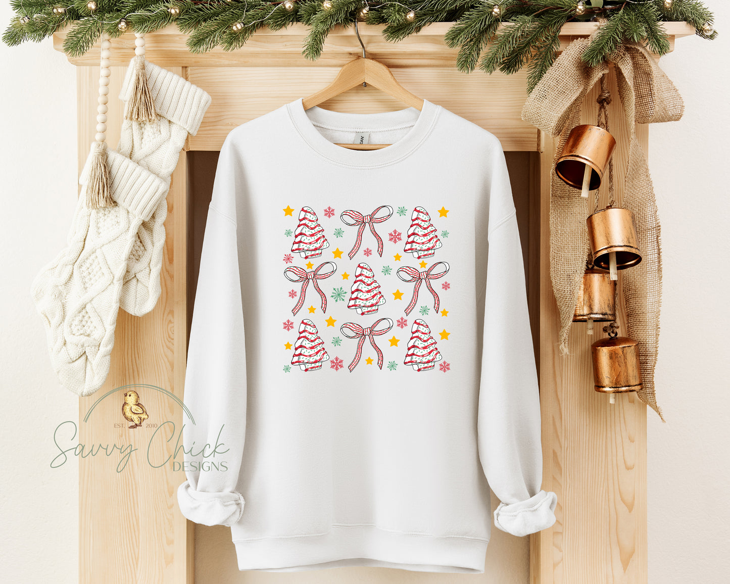 Christmas Tree Cake Sweatshirt