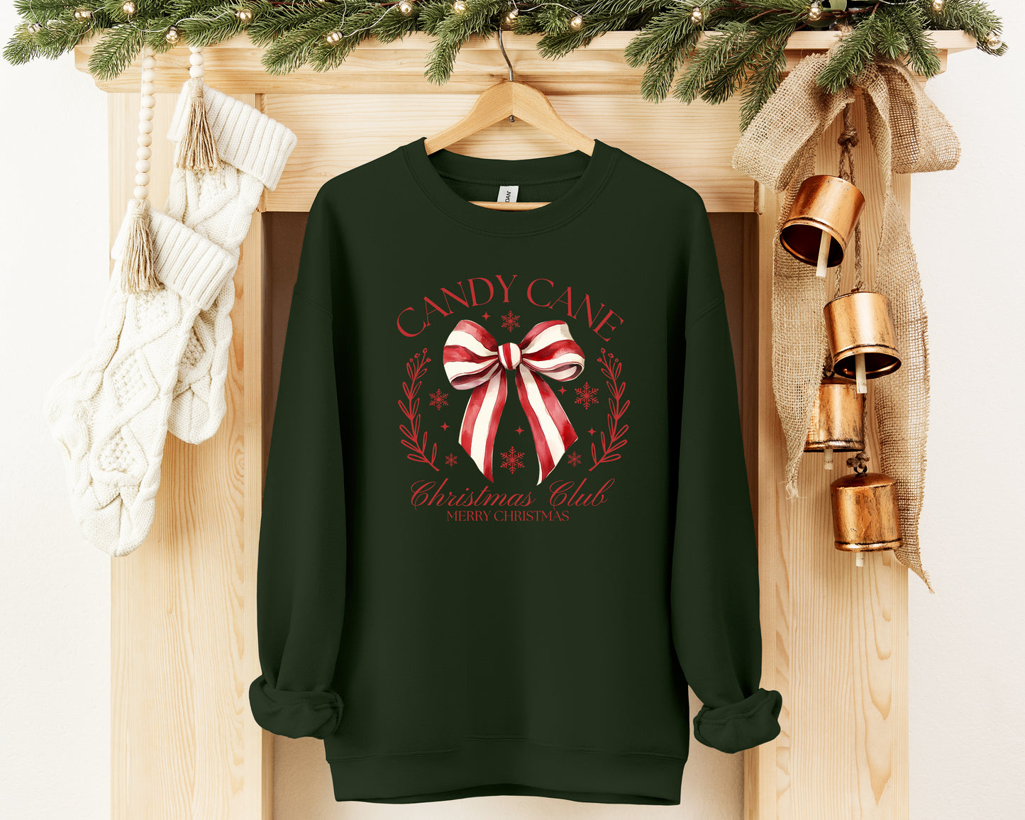 Candy Cane Club Sweatshirt