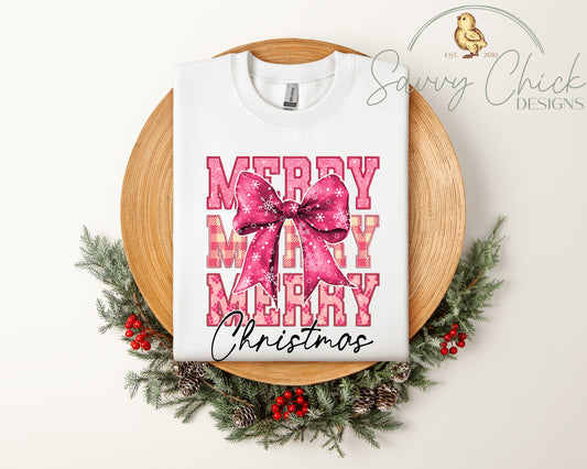 Merry Merry Coquette Christmas Sweatshirt