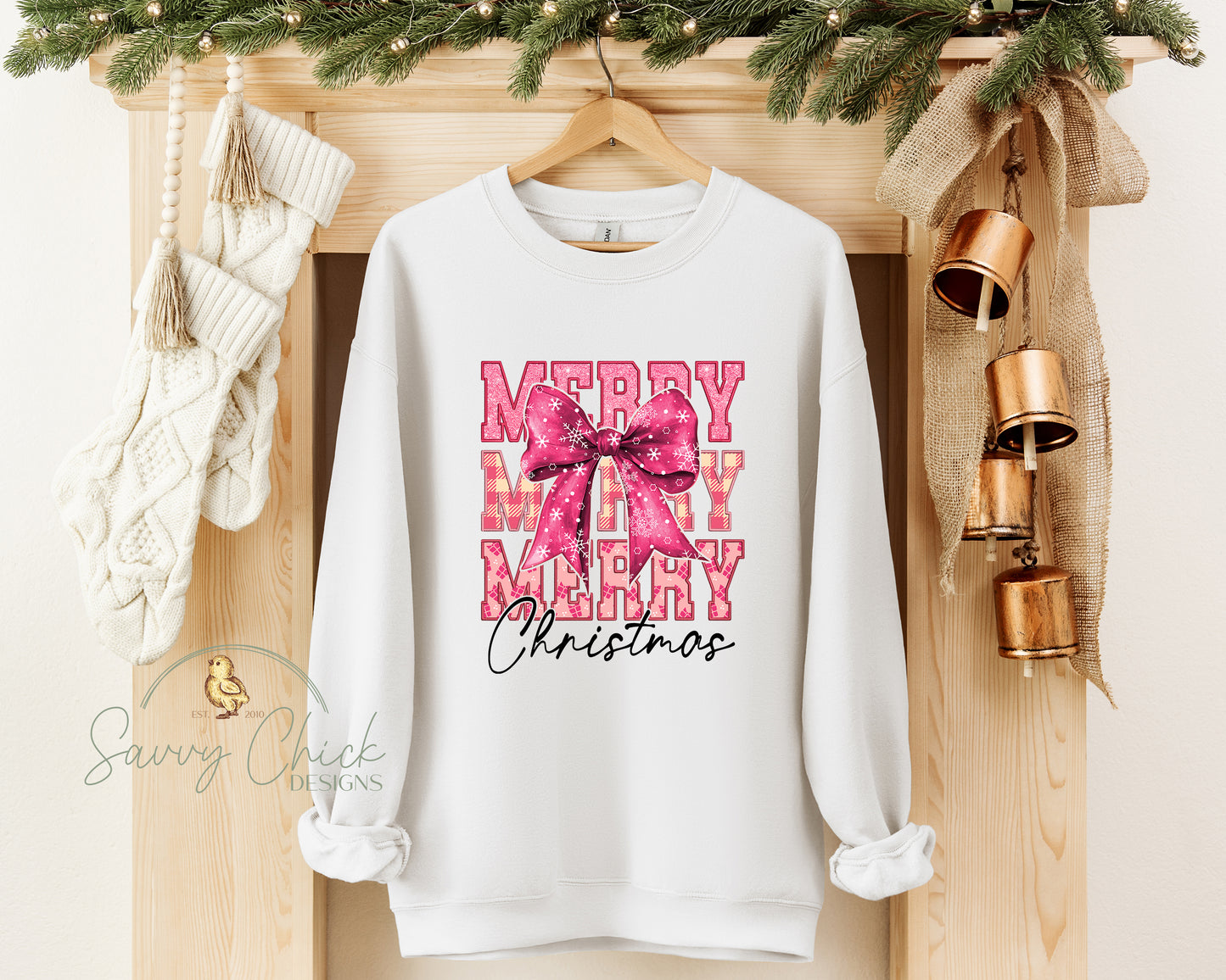 Merry Merry Coquette Christmas Sweatshirt